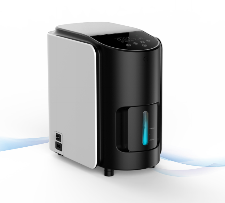 2 in 1 Oxygen Concentrator for Home Travel Use, Portable Oxygen Concentrator, Continuous 1-7L Adjustable Oxygen Flow (Only for The US)